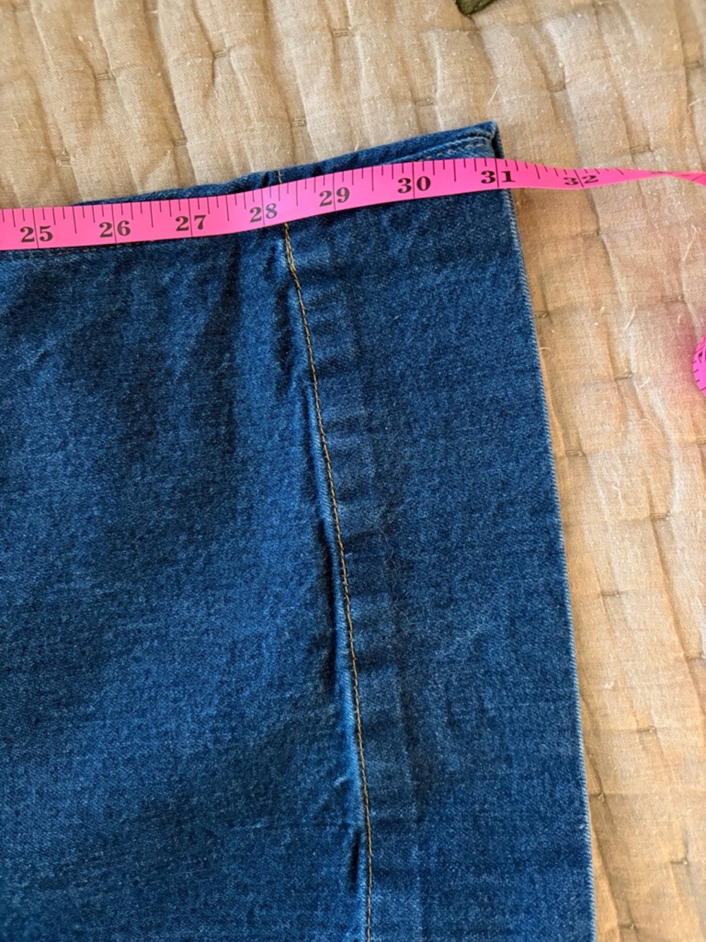 J. Crew High-Rise Wide-Leg Button-Fly Jeans in Blue Wash - Picture 7 of 7